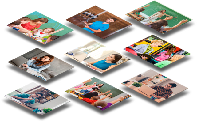 Mosaico de cursos